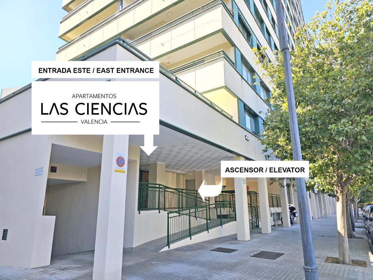 Apartamentos Las Ciencias F Valencia Exteriör bild