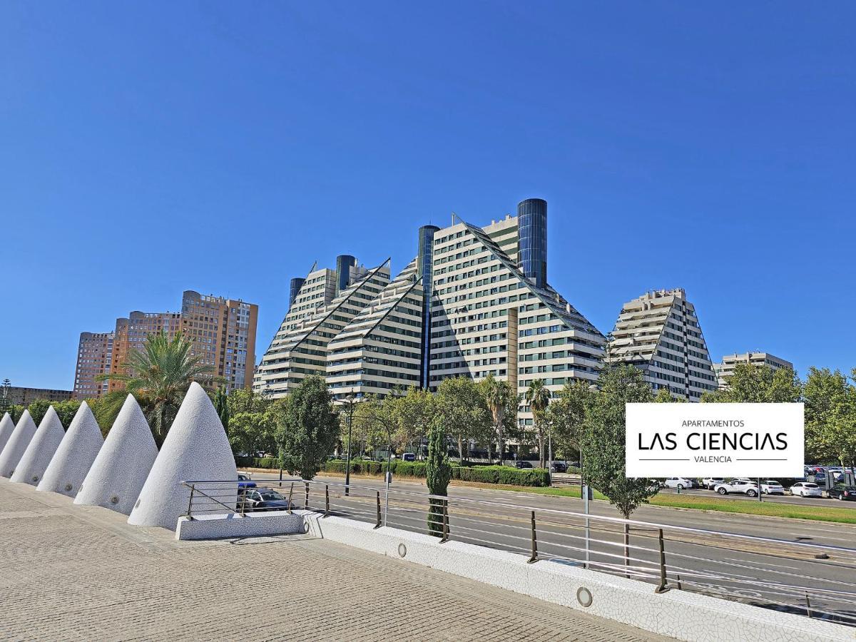 Apartamentos Las Ciencias F Valencia Exteriör bild