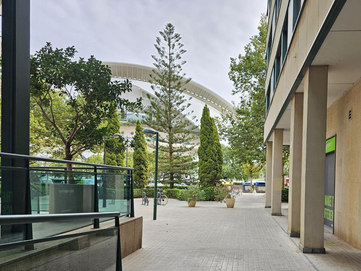 Apartamentos Las Ciencias F Valencia Exteriör bild